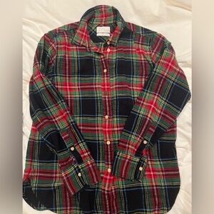 Jcrew Tartan Button Down